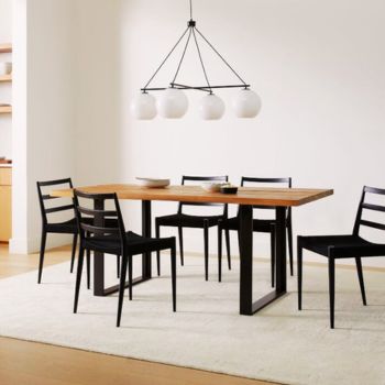 Industrial Elegance with west elm dinning table