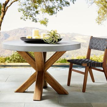 Concrete Round Dining Table