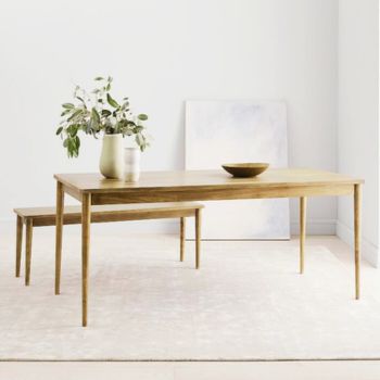 Modern Farmhouse west elm dinning table