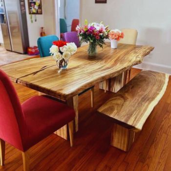 Redwood dinning table