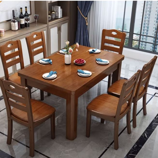 Real Wood Dinning Table