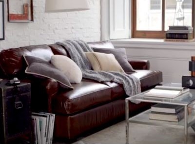 Pottery Barn Turner Sofa Leather