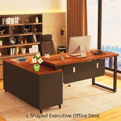 L Shaped Executive Office Desk