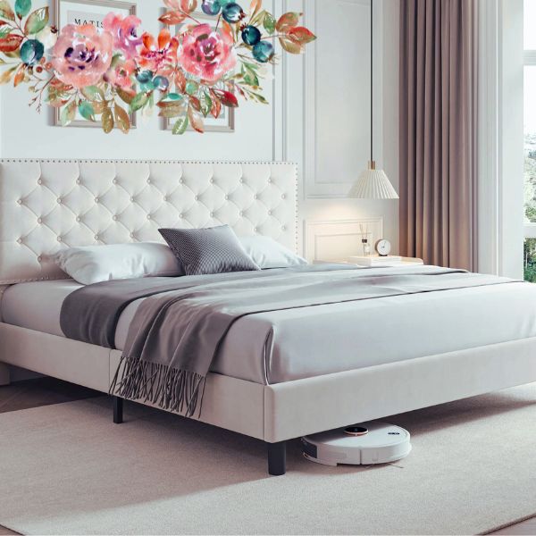 Modern Luxury King Size Bed