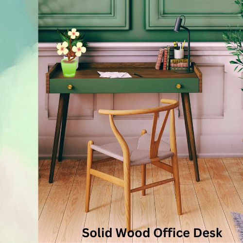 Solid Wood Office Desk